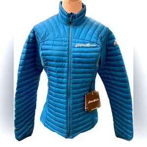 NWOT NEW Eddie Bauer Women's MicroTherm StormDown Jacket custom Jacket